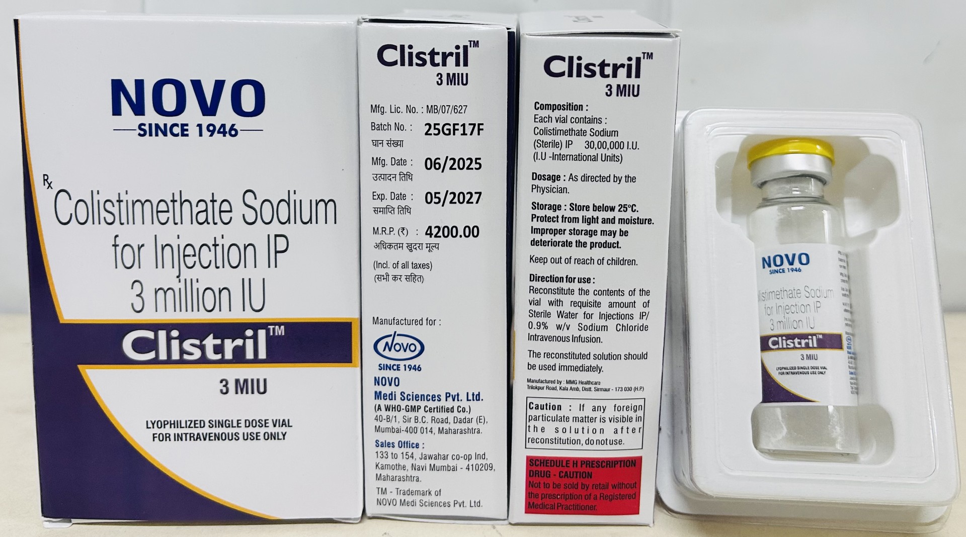 CLISTRIL 3MIU